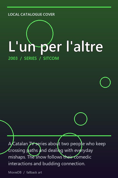L'un per l'altre poster