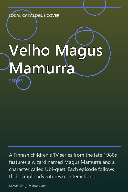 Velho Magus Mamurra poster