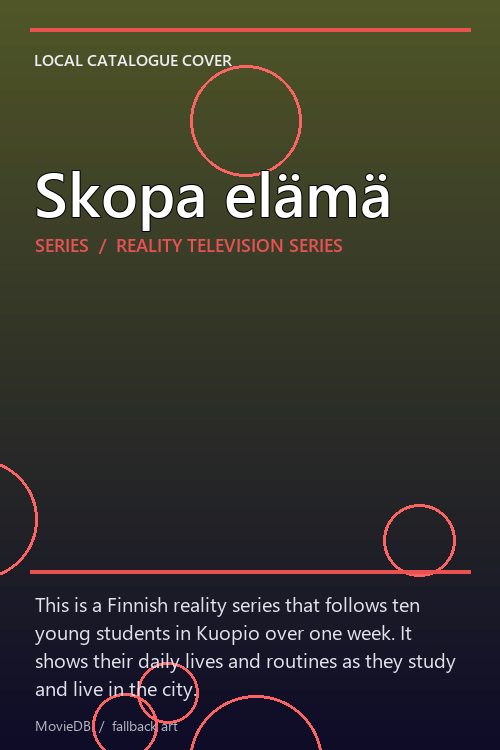 Skopa elämä poster