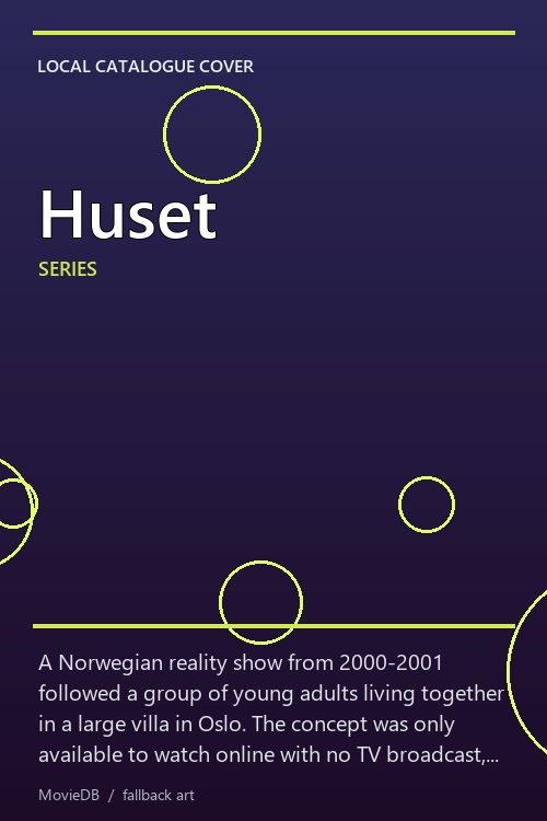 Huset poster