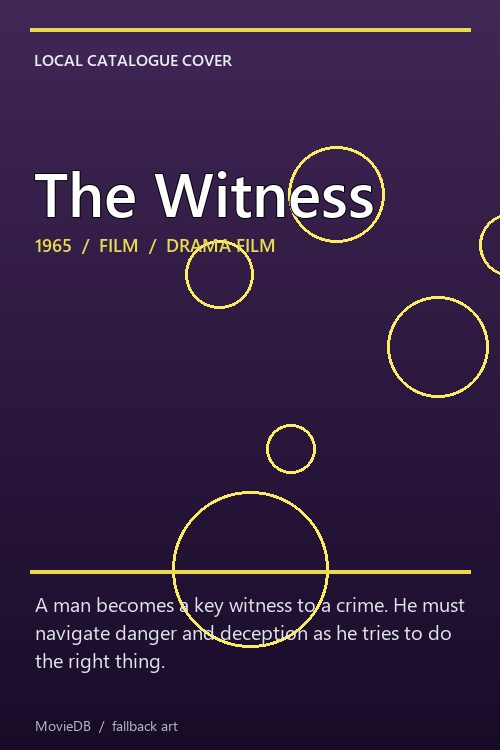 The Witness poster
