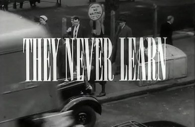 They Never Learn poster