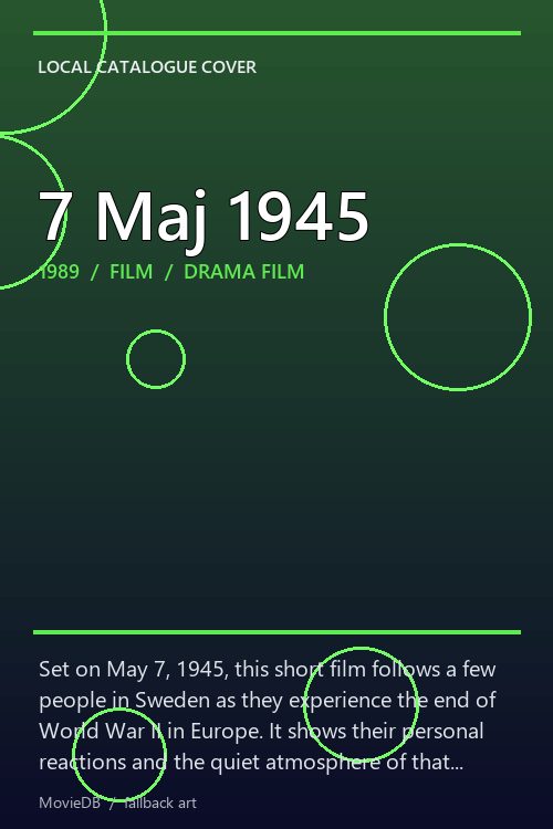 7 Maj 1945 poster