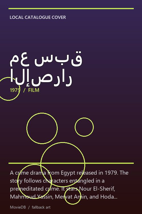 مع سبق الإصرار poster