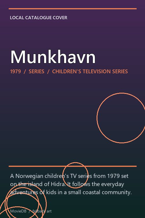 Munkhavn poster