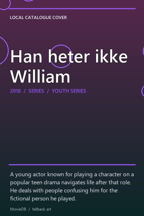 Han heter ikke William poster