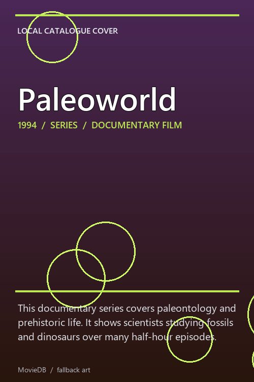 Paleoworld poster