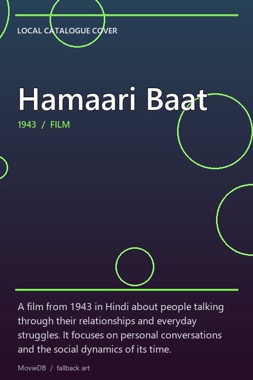 Hamaari Baat poster