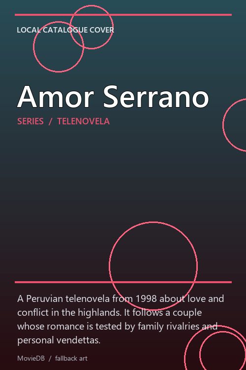Amor Serrano poster