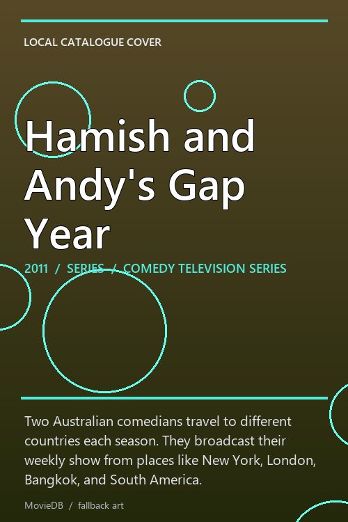 Hamish and Andy's Gap Year poster