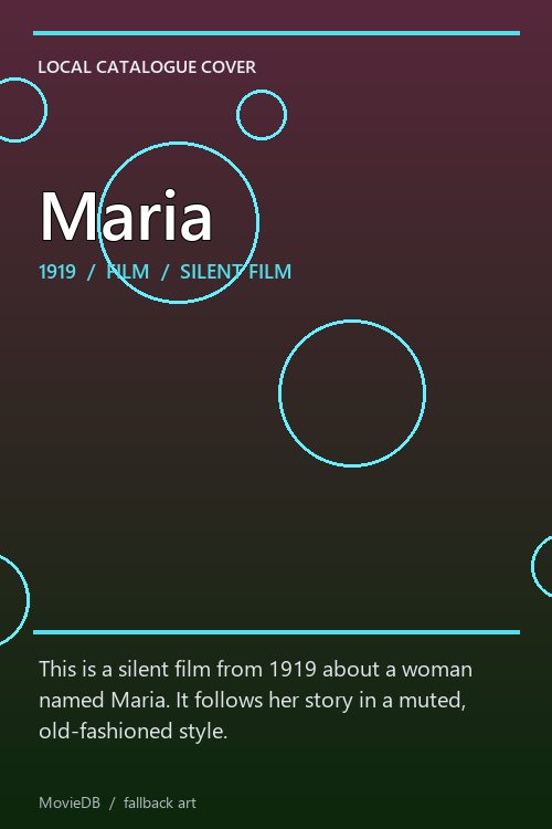 Maria poster