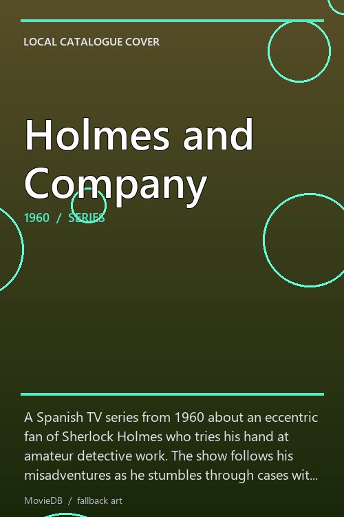 Holmes and Company poster