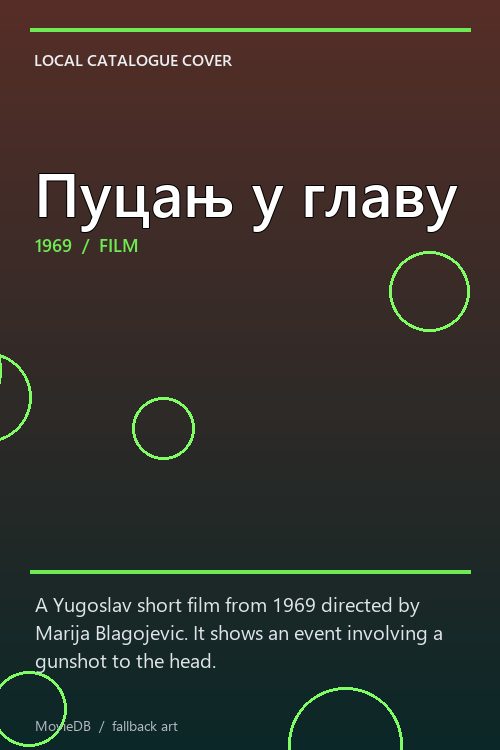 Пуцањ у главу poster