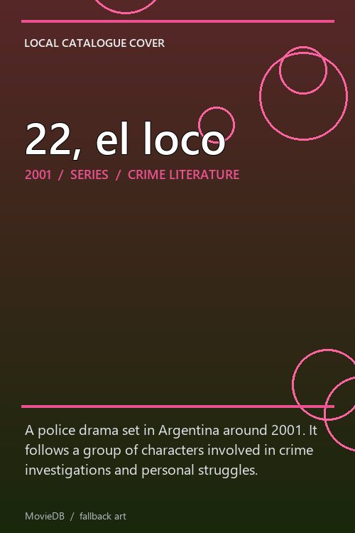 22, el loco poster