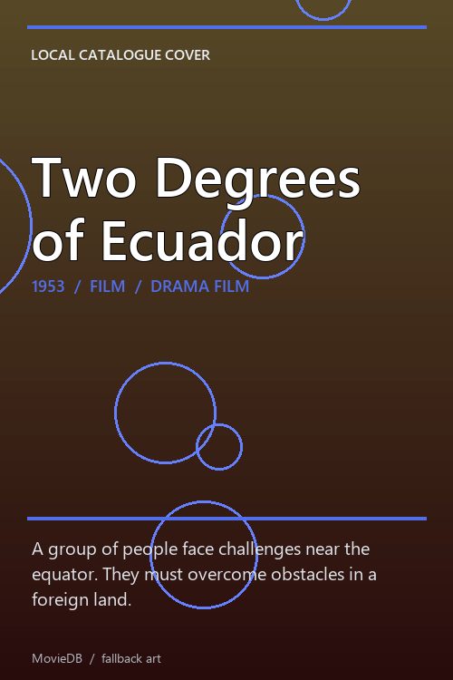 Two Degrees of Ecuador poster