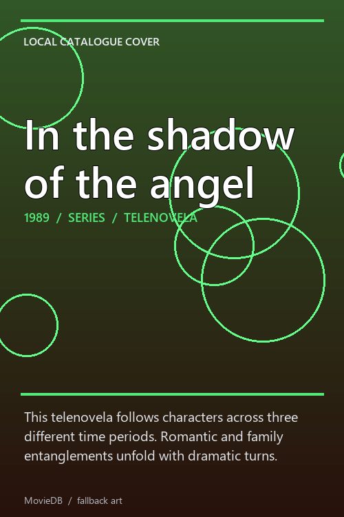In the shadow of the angel poster