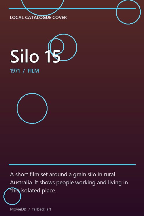 Silo 15 poster