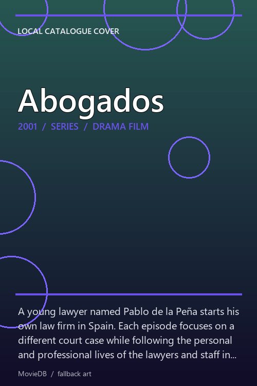 Abogados poster