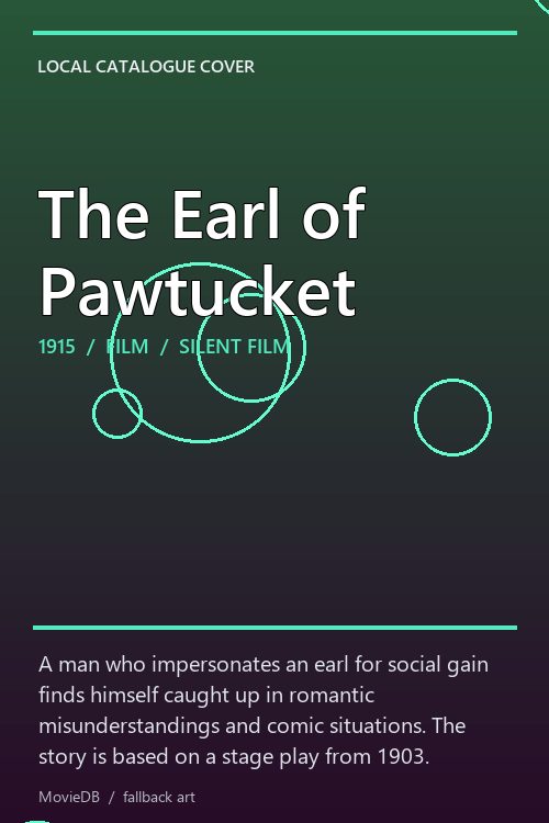 The Earl of Pawtucket poster