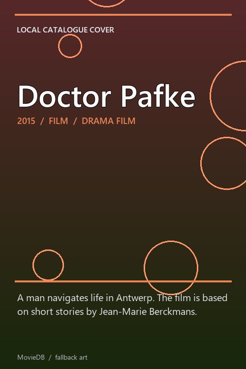 Doctor Pafke poster