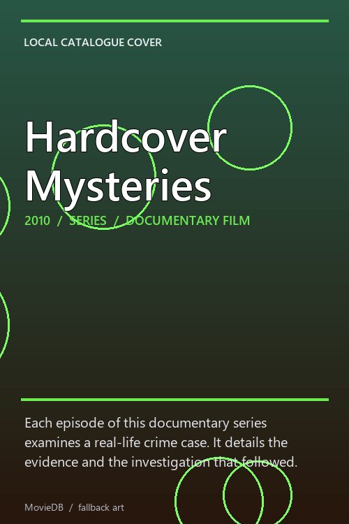 Hardcover Mysteries poster