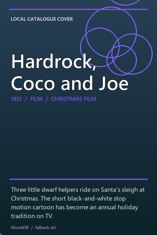 Hardrock, Coco and Joe poster