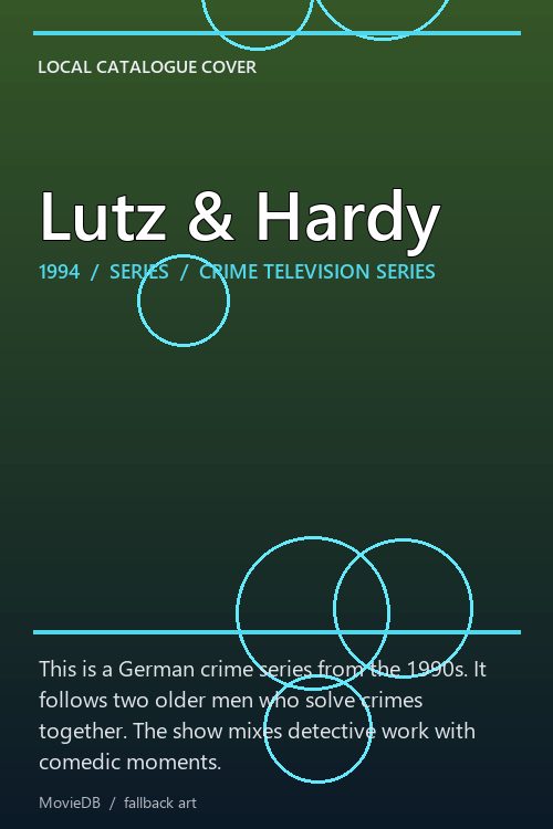 Lutz & Hardy poster