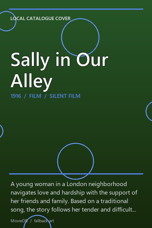 Sally in Our Alley poster