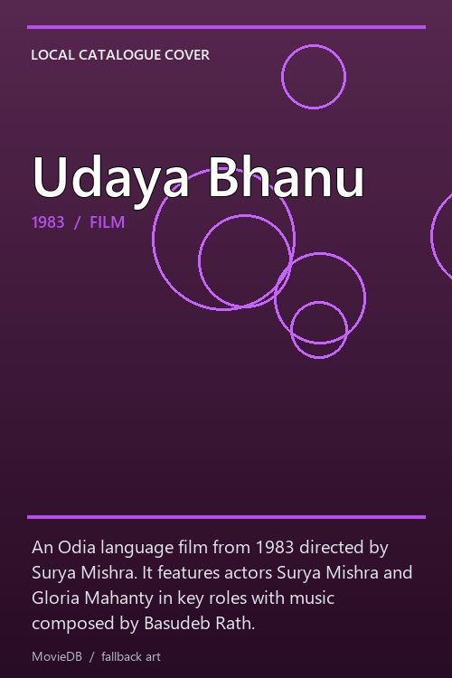 Udaya Bhanu poster