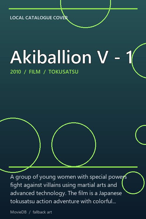 Akiballion V - 1 poster