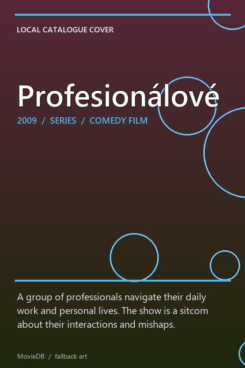 Profesionálové poster