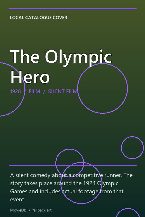 The Olympic Hero poster