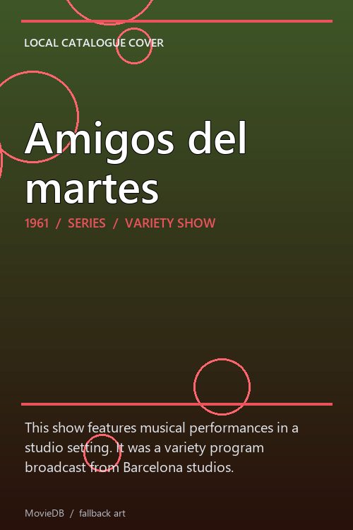 Amigos del martes poster