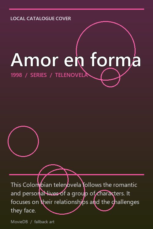 Amor en forma poster
