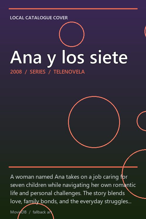 Ana y los siete poster