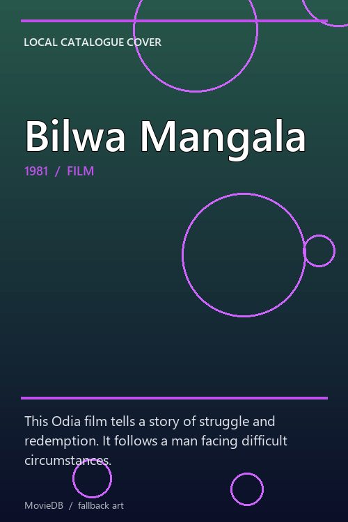 Bilwa Mangala poster