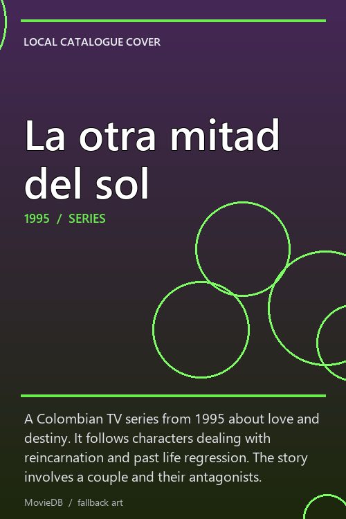 La otra mitad del sol poster