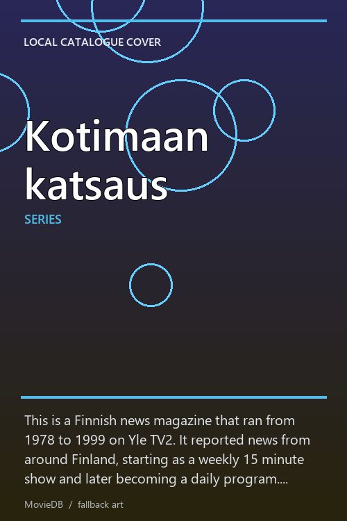 Kotimaan katsaus poster