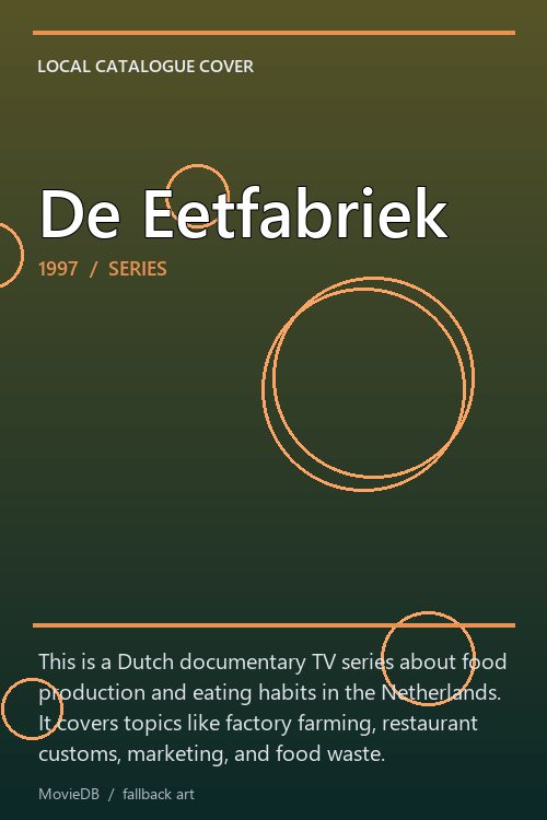 De Eetfabriek poster