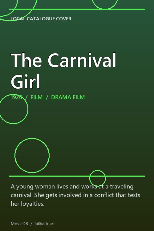 The Carnival Girl poster