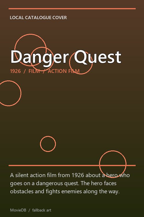 Danger Quest poster
