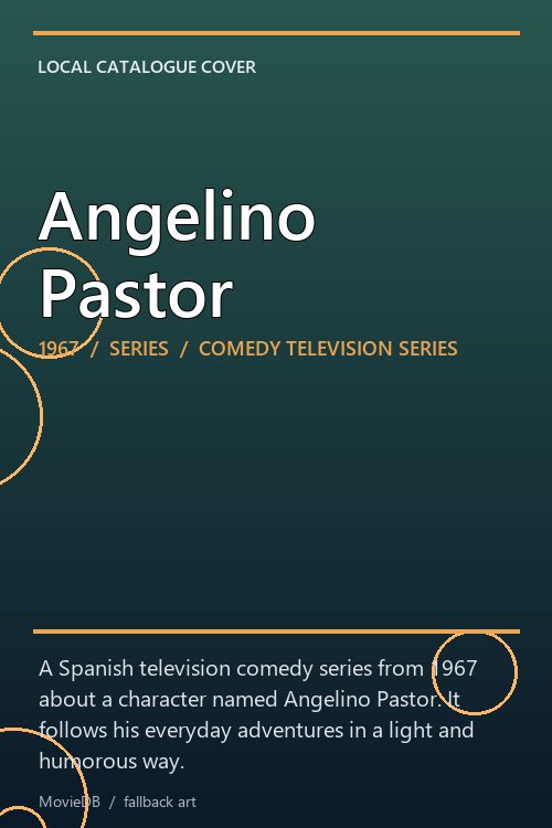 Angelino Pastor poster