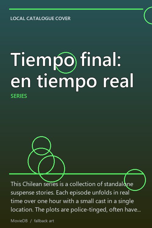 Tiempo final: en tiempo real poster