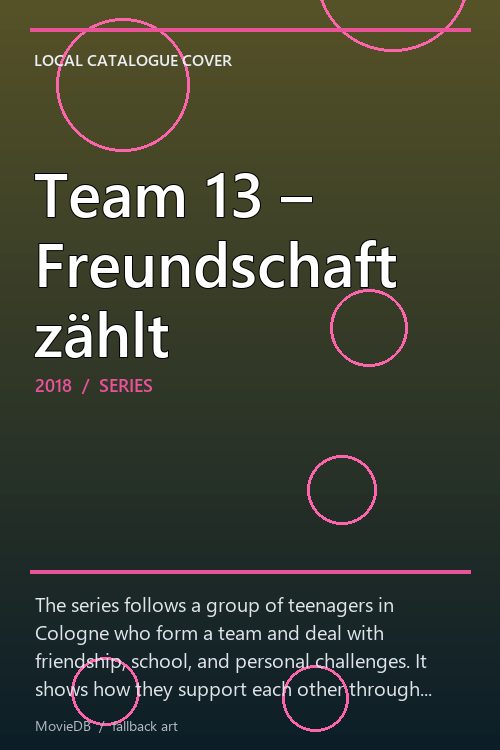 Team 13 – Freundschaft zählt poster