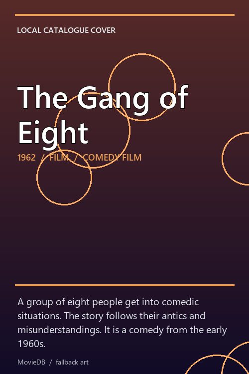 The Gang of Eight poster