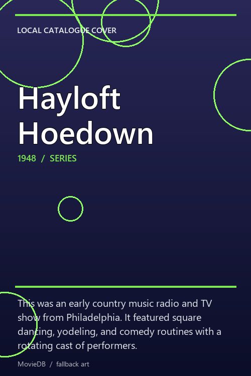 Hayloft Hoedown poster