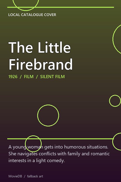 The Little Firebrand poster