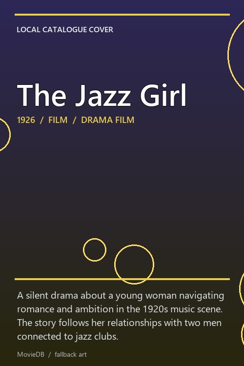 The Jazz Girl poster