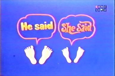 He Said, She Said poster
