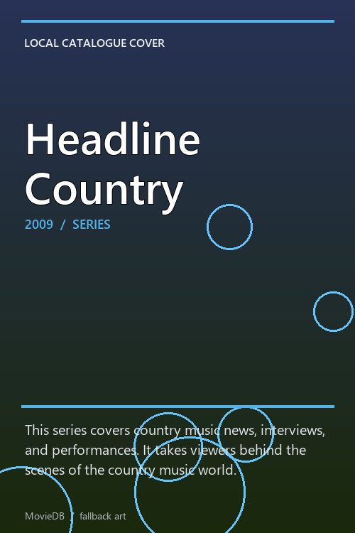 Headline Country poster